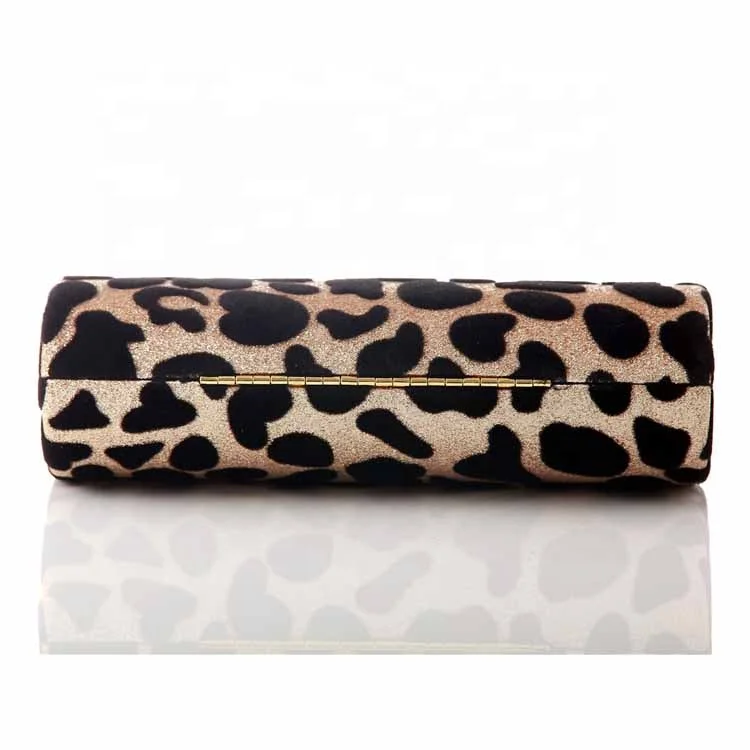 Fashion Leopard style magazine clutch purse, clutches and purses for women