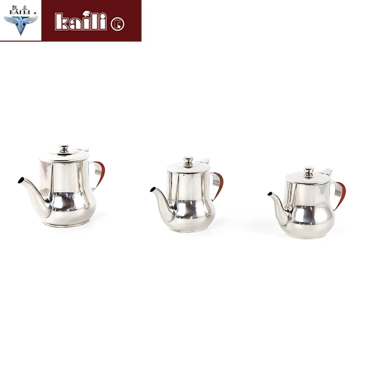 High Capacity Stainless Steel 11-48 oz Full Sizes Coffee Tea Water Kettle