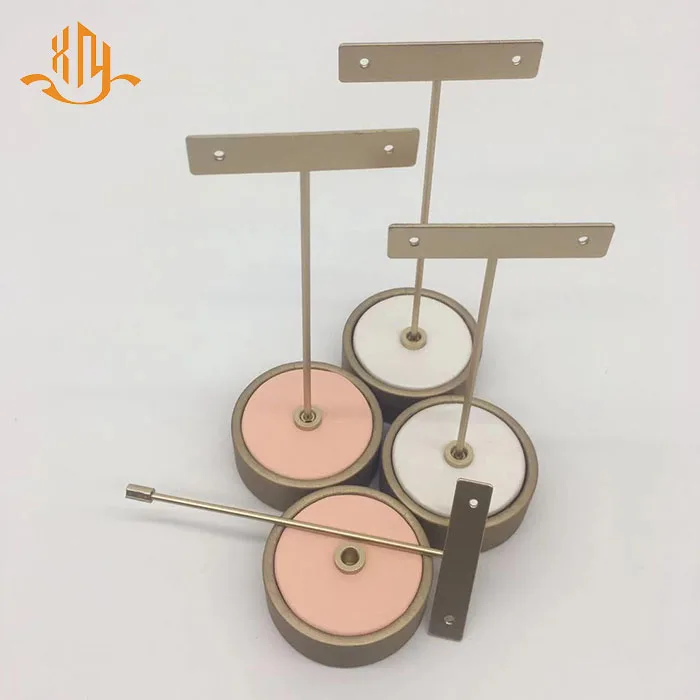 XIANGYU factory custom luxury delicacy special metal bar jewelry earrings display rack