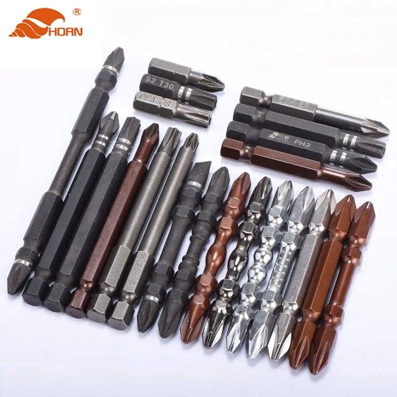 
Отвертка PH2 с двойной и одной головкой, наконечник для отвертки из стали S2 для фиксированного винта 