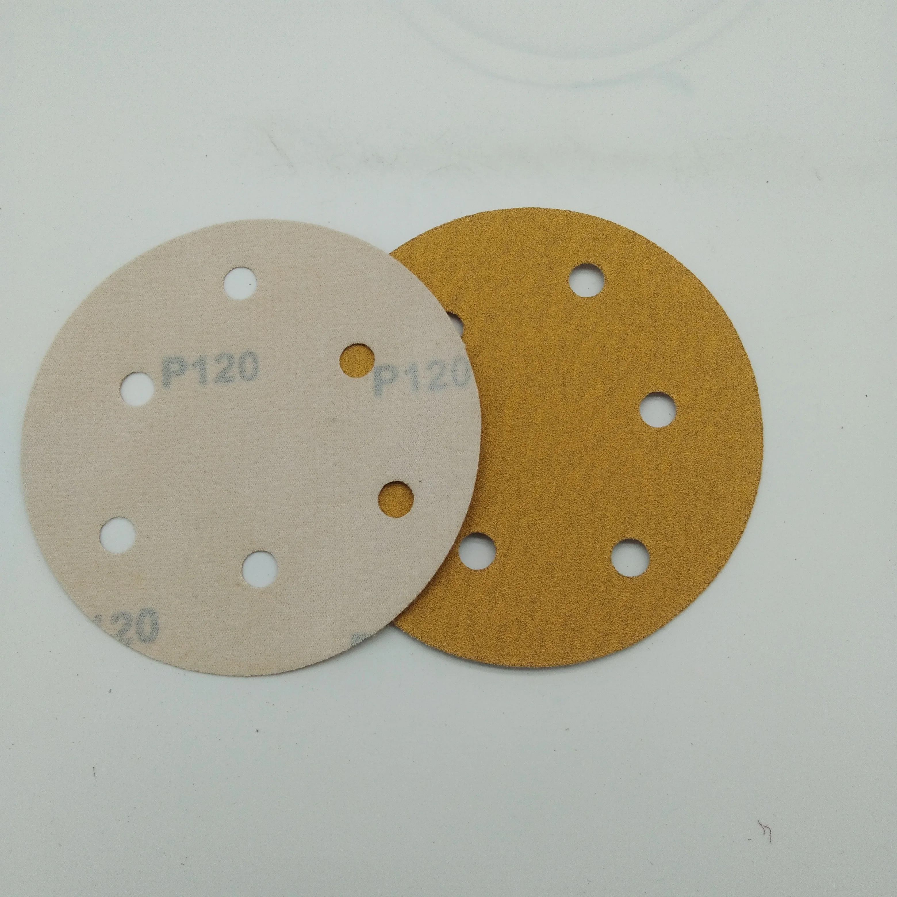 2024 hot semi-corundum abrasive sanding disc with Hook and Loop backing