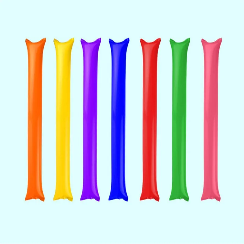 Promo colorful plastic inflatable cheering sticks