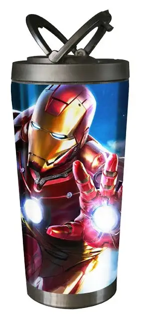 orca 16oz Sublimation Coating Stainless Steel Bottle Thermos Advanced Mug with Portable Handle All Silver