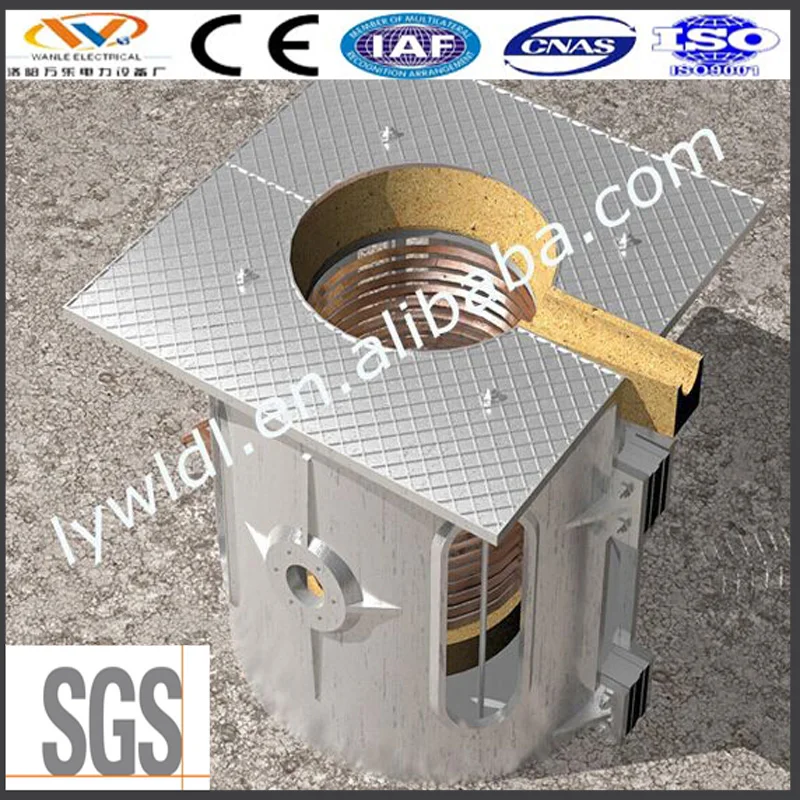 Цена от производителя 150 кг мини средних частот металла плавильная печь