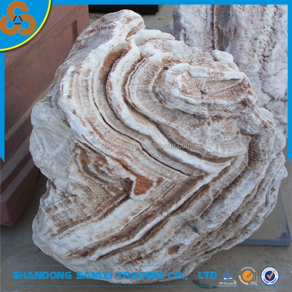 Stalactite landscaping stone