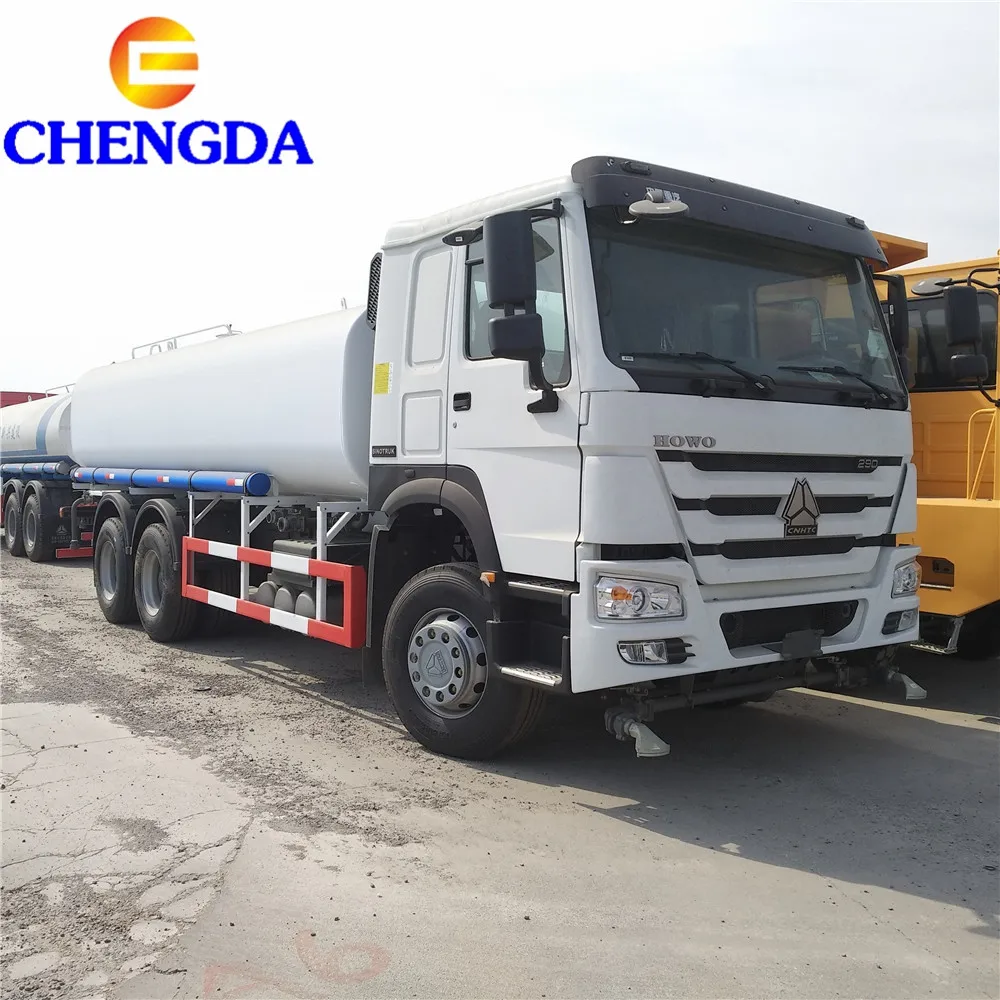 Sinotruk HOWO Diesel 6x4 Tanker Water Truck New And Used Water Tank Truck For Sale