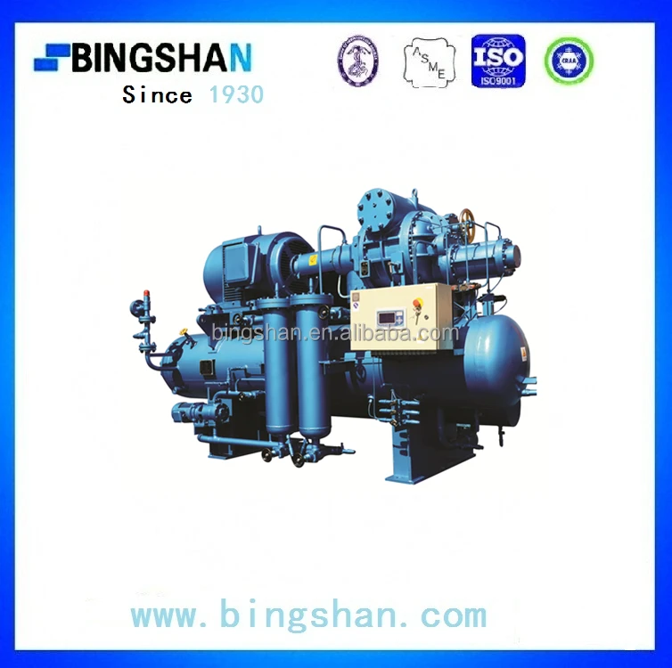 1160kw Промышленного Открытого типа винт аммиака компрессор