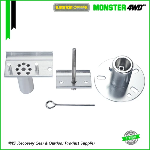 Monster4WD 100% Aluminum Alloy Farm Jack Spare Wheel Mounting Bracket