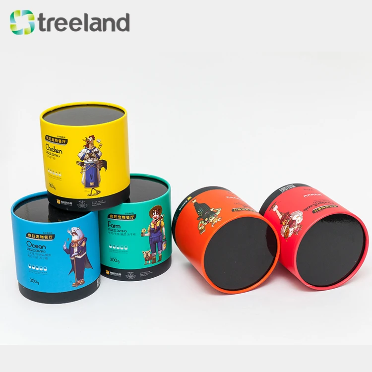 New Design Paper Can for Cat Food Packaging