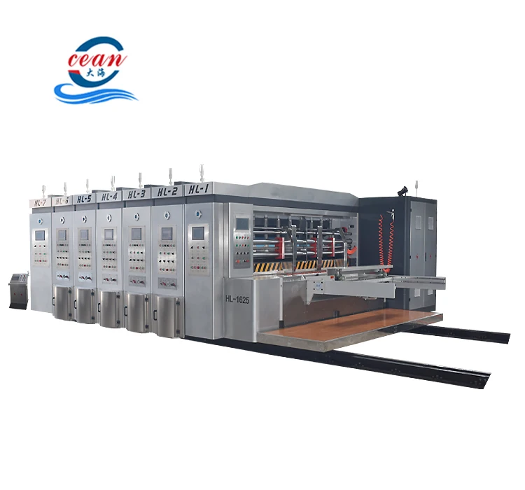 ISO 9001 автоматическая коробка flexo принтер slotter die cutter печатная машина цена производителей в