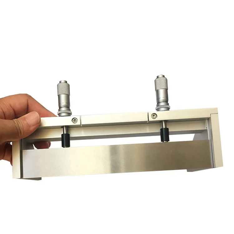 Adjustable Wet Film Applicator for Paint Stainless Steel Scraper
