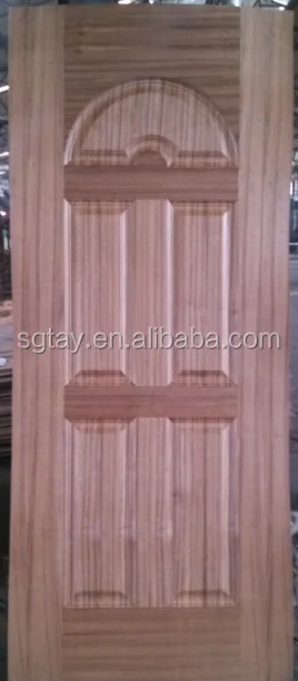 
NaturalTeakWood Veneer HDF Door Skin 