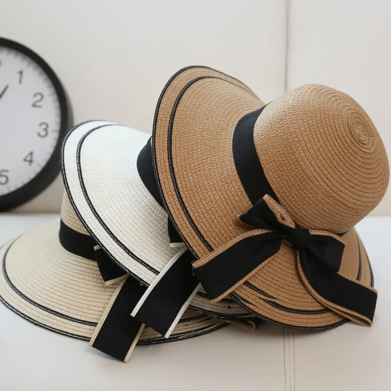 Summer Hats For Women Flat Top Beach Wholesale Straw Hats