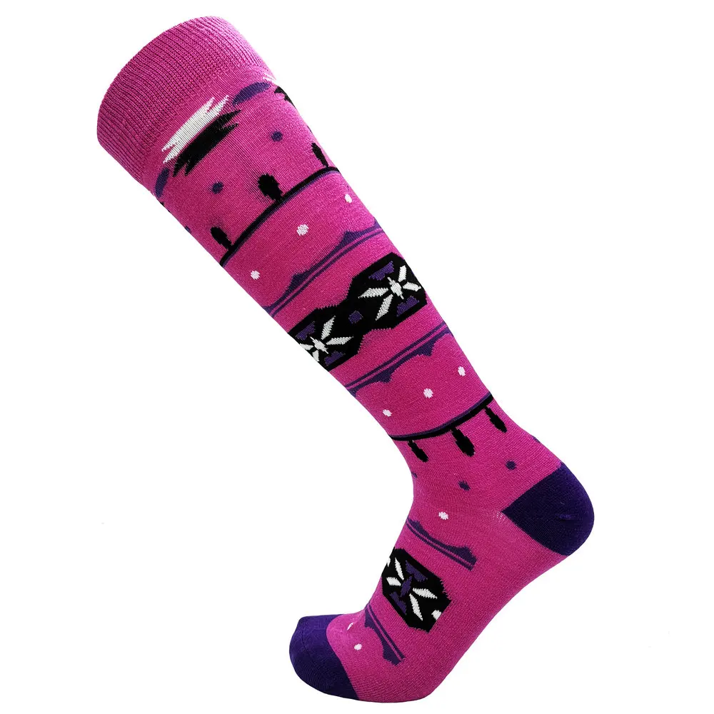 New Female Merino Wool ski snowboard sock High quality
