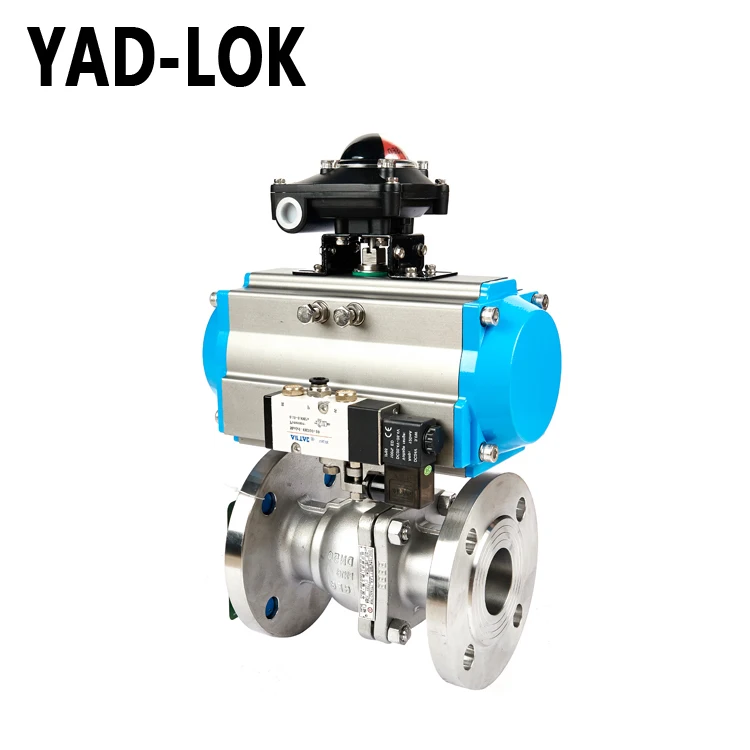 YAD-LOK Low Price High Quality High Pressure solenoid Ball Valve Dn100