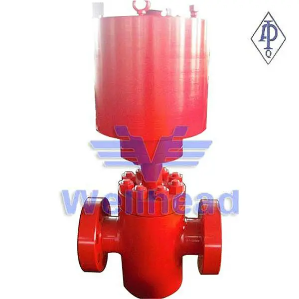 API 6A Safety Gate Valve,Spring Loaded Full Open Safety Valve,Pneumatic Safety Valve