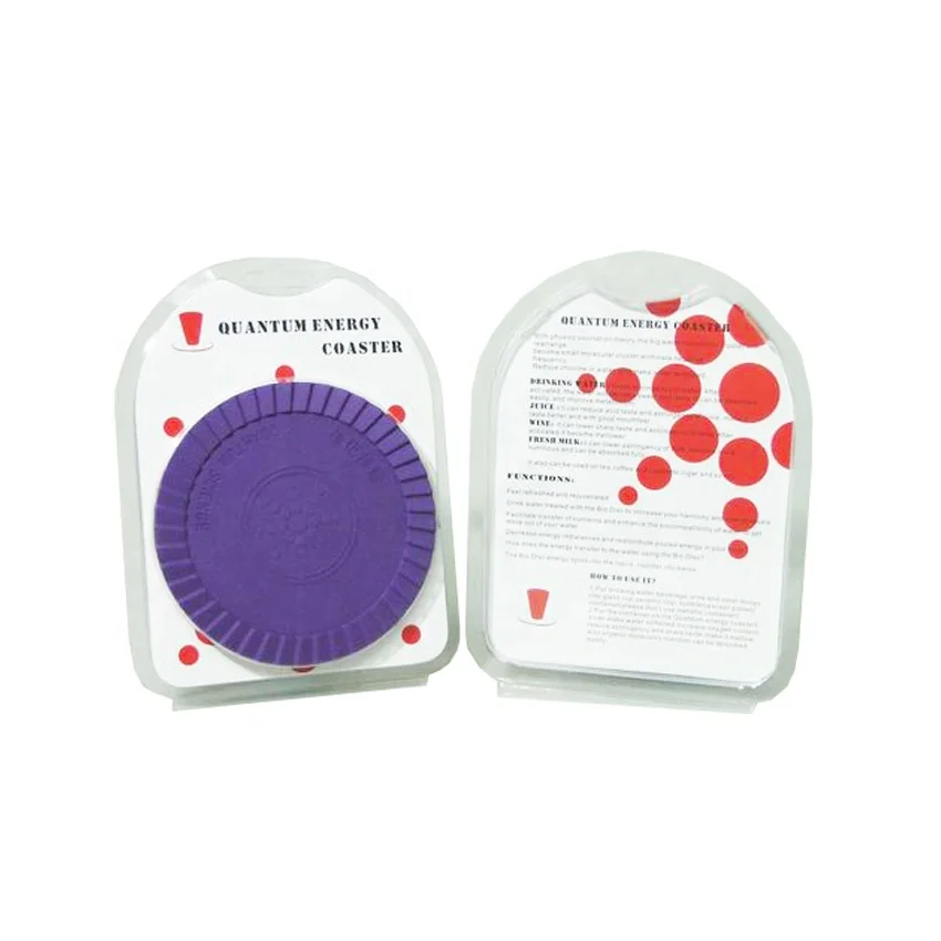 5000 Ion Quantum Disc Energy Coasters Cup Mat