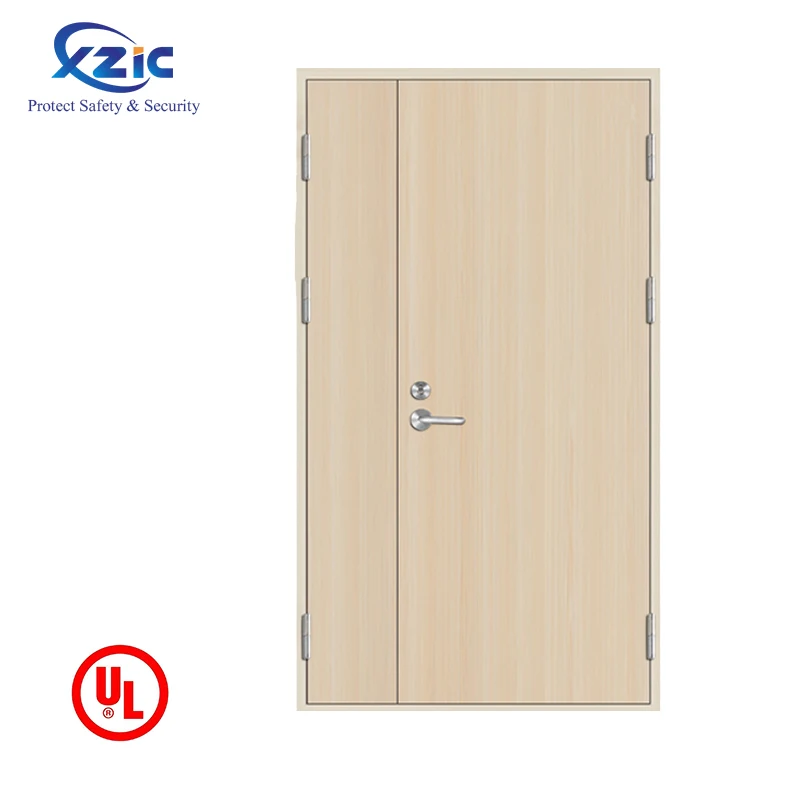 Special Fire-proof Door Wooden MDF Door For Hotels Apartment