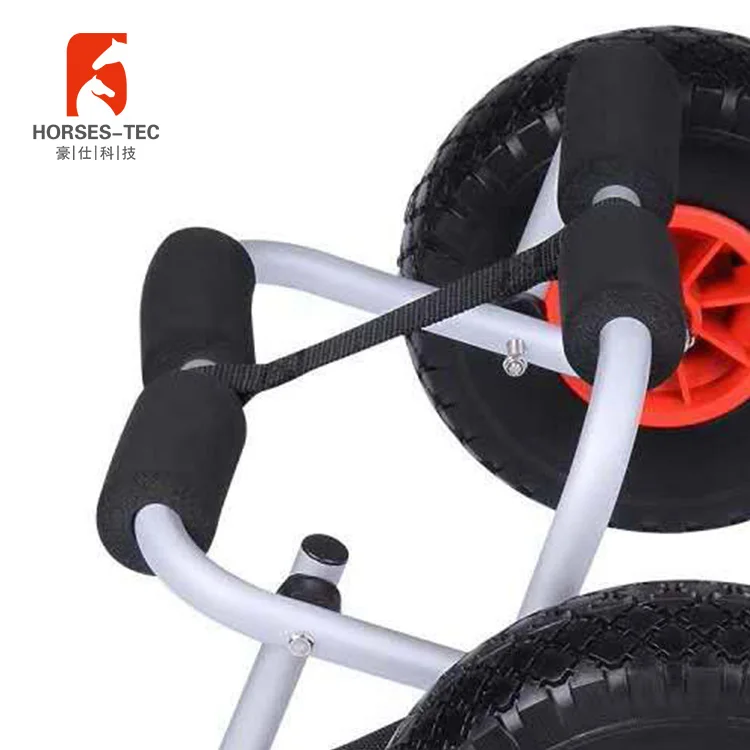 Folding kayak trailer trolley transport cart boat carrier