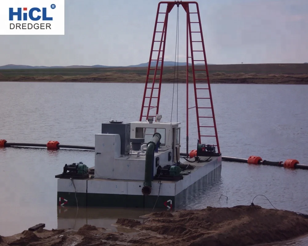 HJS600 14inch 3250m3 jet suction sand pump dredger/sand suction dredger/jet sand dredger for river dredging