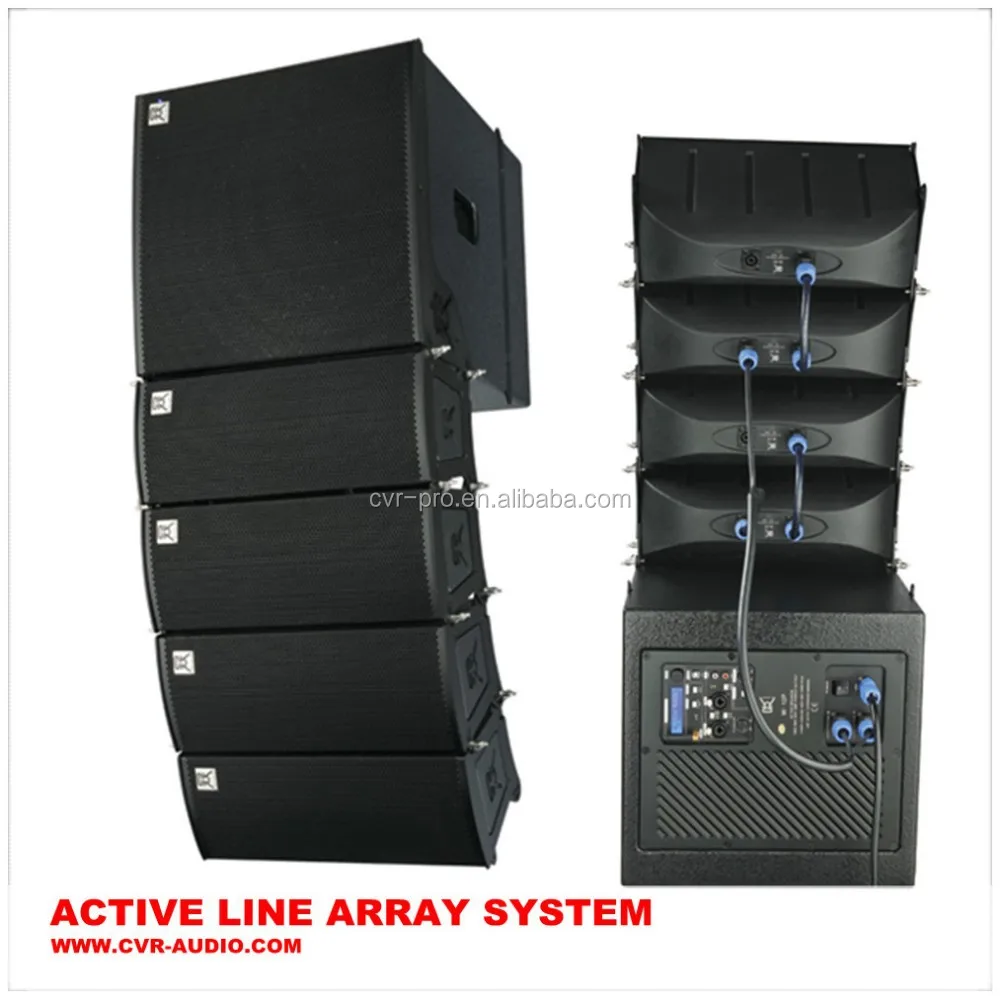 Best sell speaker + dual 5 inch line array + active line array