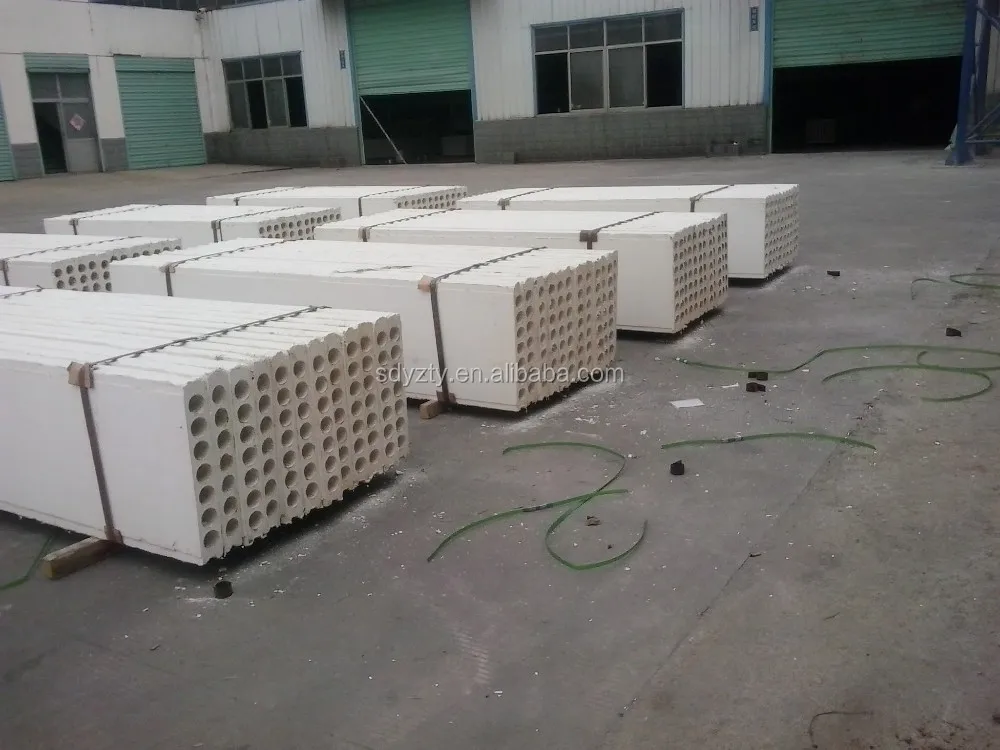 precast building lightweight hollow core fiber cement wall panel