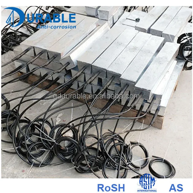 Cathodic Protection High potential Magnesium Alloy Sacrificial Anode for underground pipelines