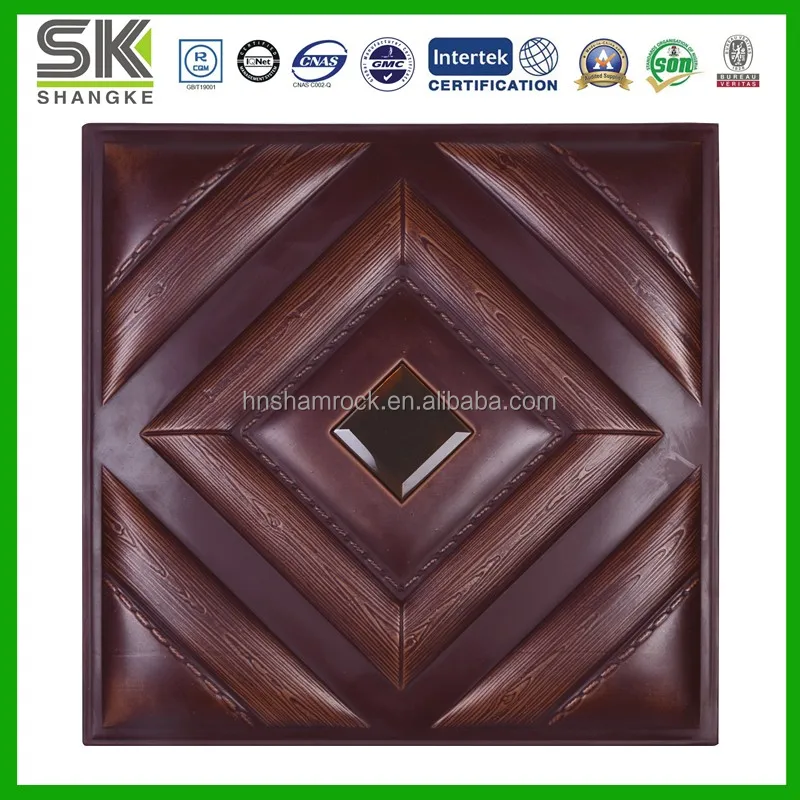 Embossed Faux Leather PU Foam Panel