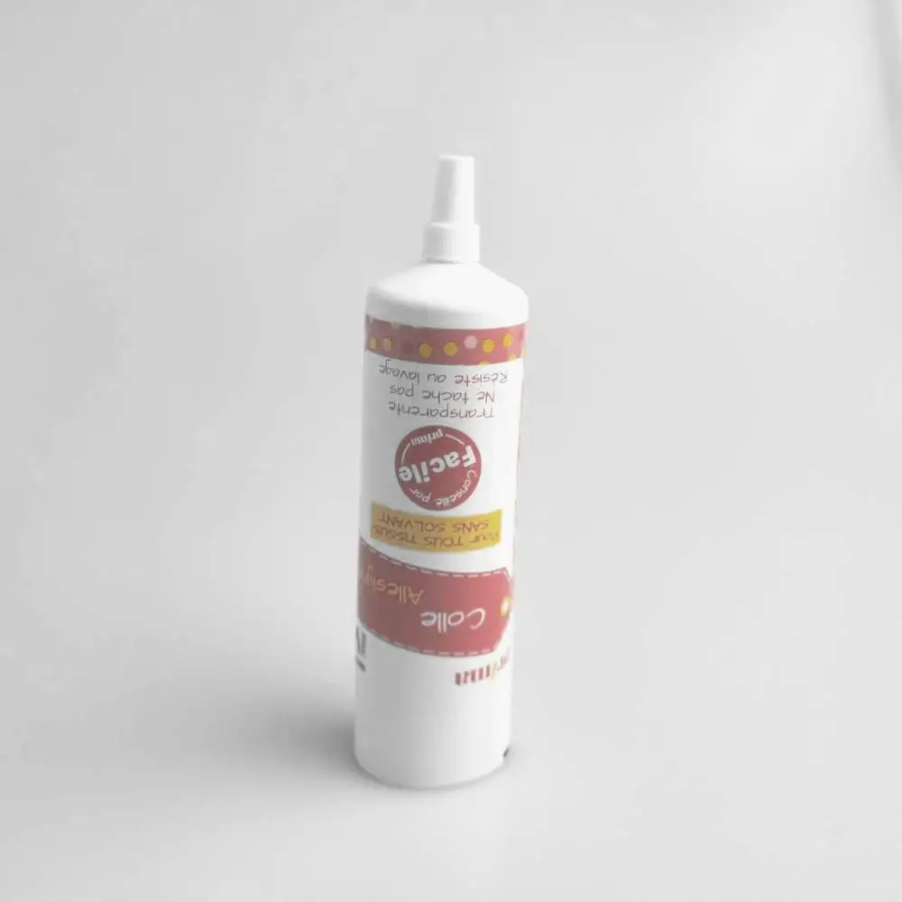 Empty plastic laminated ABL cosmetic packaging tube long nozzle vacuum gel soft tube