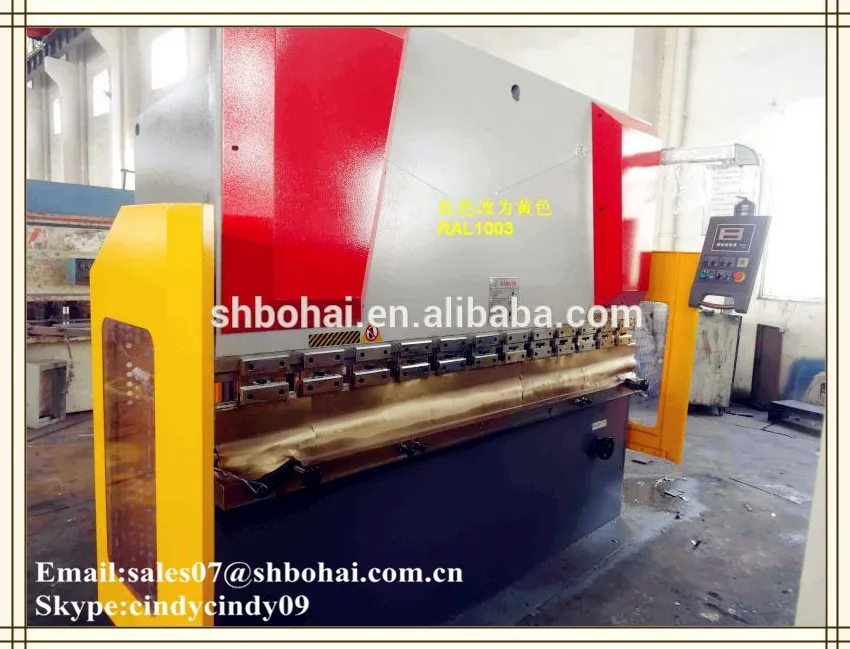 WD67Y 100 ton 3200 NC press brake hydraulic plate bending machine price