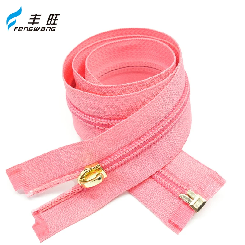 Завод оптовая низкой цене молния, катушки длинной цепи нейлоновые молнии