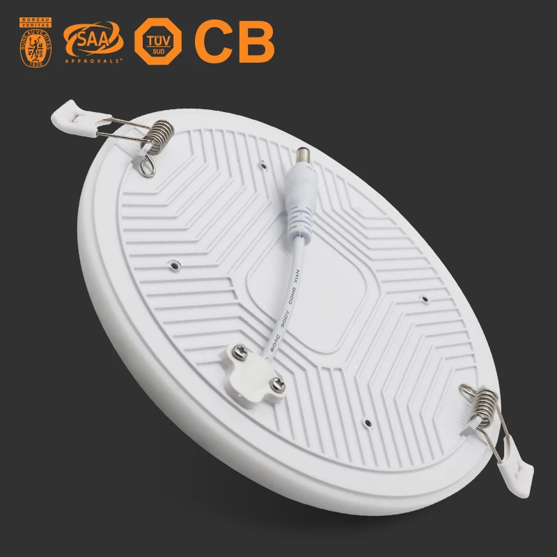 Wholesale price Super Bright  big round frameless no frame 36 watt ceiling lamp warm white led panel light 36w