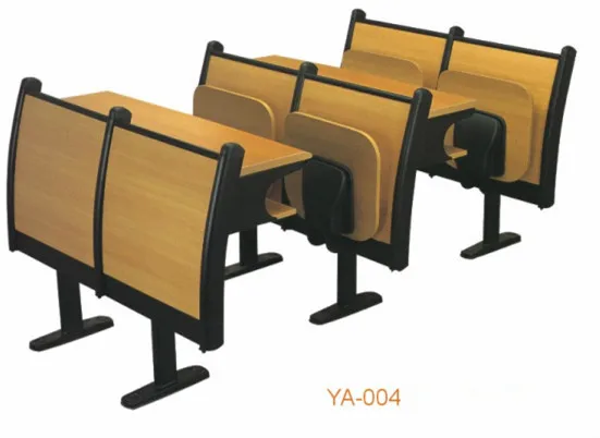 2016 Durable University School Folding Cheap Used Attached School Desks and Chair YA-001