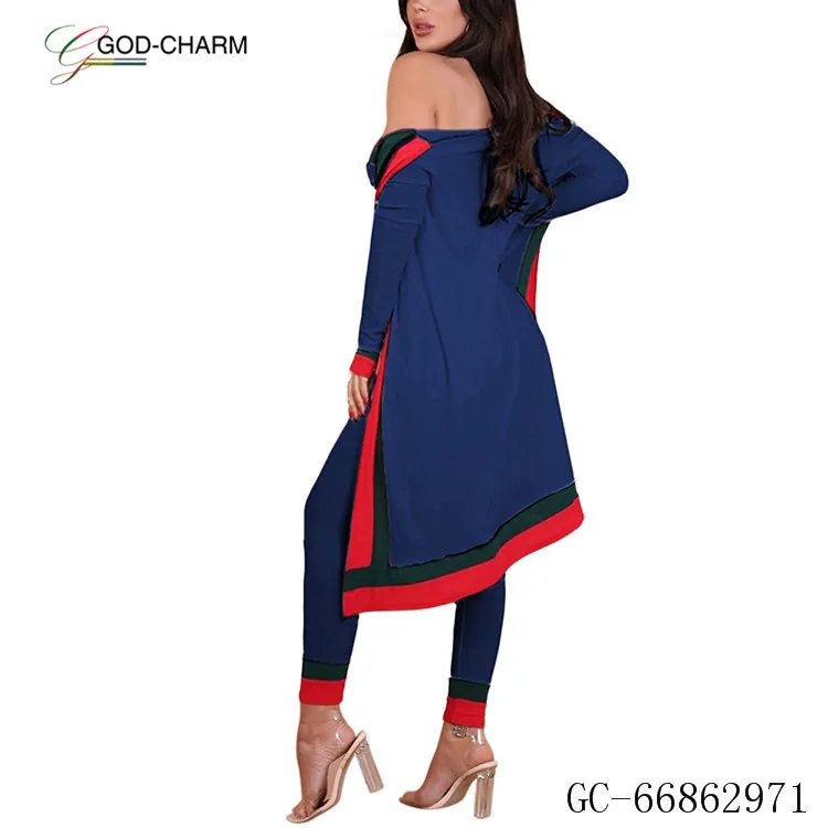 G*GC-66862971 2020 new arrivals Wholesale Latest Design  Cardigan Tube Top Skinny Pants Women Fashion Clothing 3 Piece Set Women