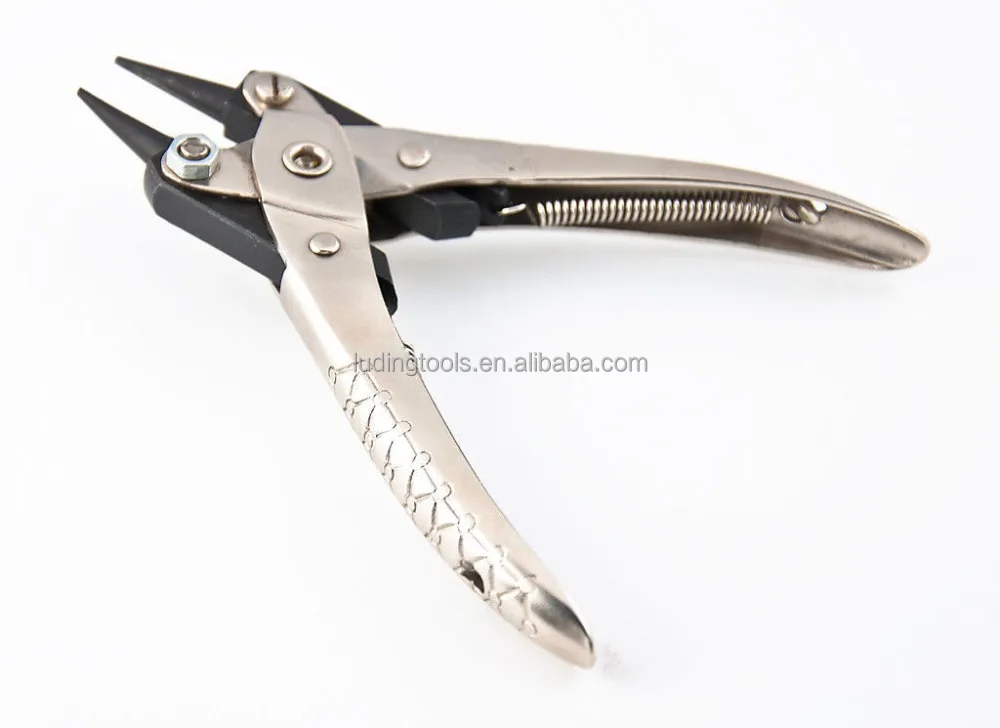 JEWELRY PARALLEL ACTION ROUND NOSE PLIERS - WIRE LOOPING PLIERS