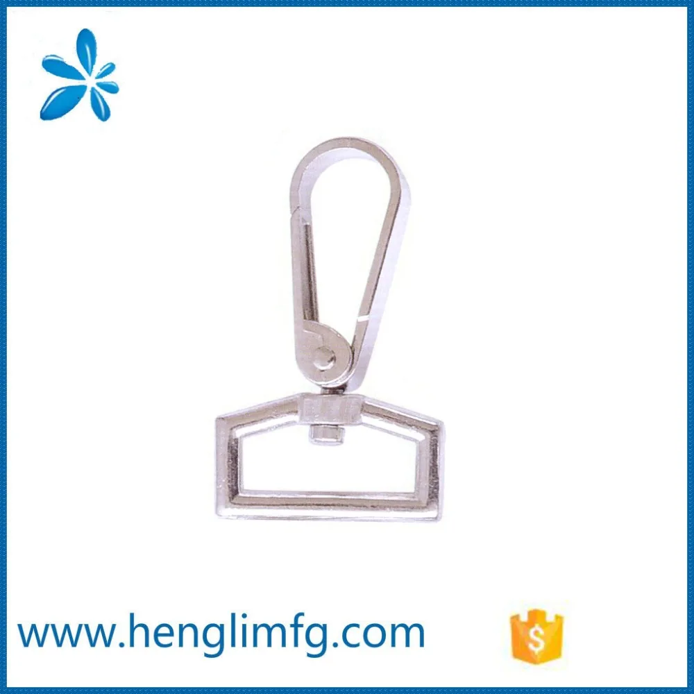 Bag hardware swivel snap hook bull dog collar hook