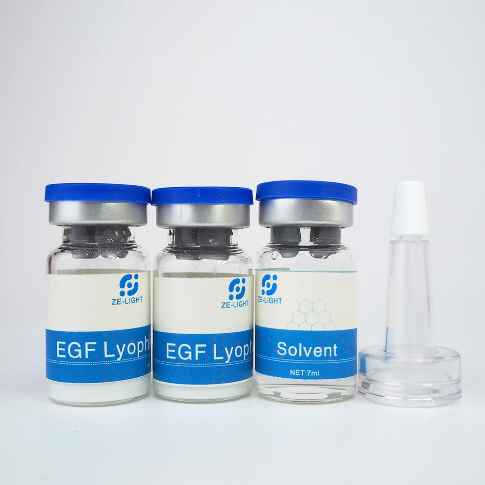 Human Oligopeptide-1 Dark Spot Lyophilized Powder Acne Whitening Ampoules EGF Serum