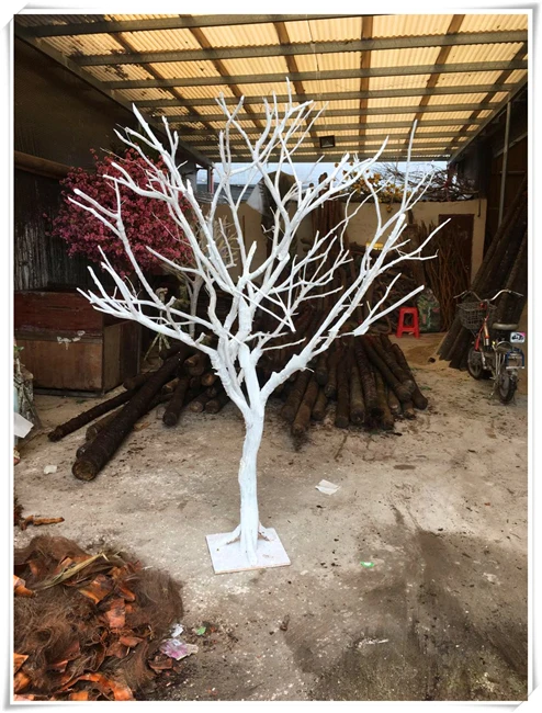 Customize centerpieces artificial dead tree trunk without leaves dry tree for wedding decoration  tree trunks