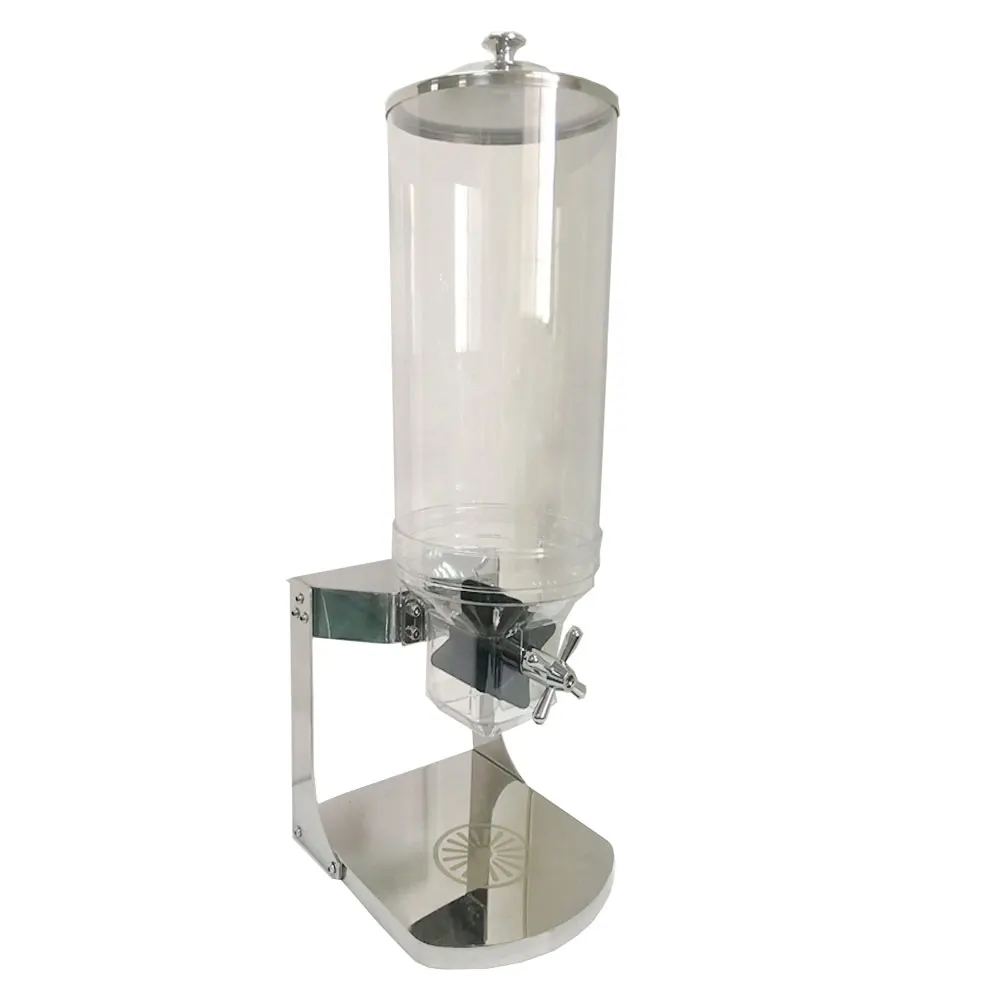 YD Hardware 4*3.5L Industrial Glass Cereal Dispenser