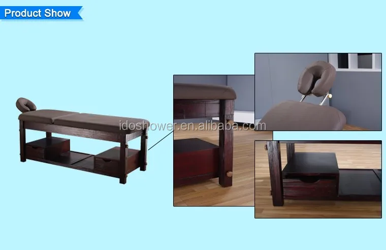 Термомассажная кровать Таиланд с лицевой