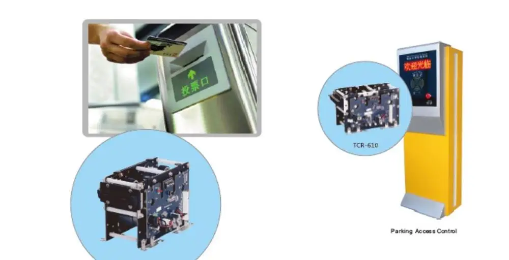 Parking system RFID Card Collector TCR-610