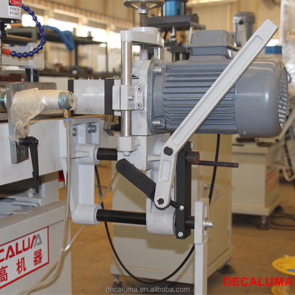 
Jinan DECALUMA Supply Aluminum Window Door Lock Hole Processing Machine 