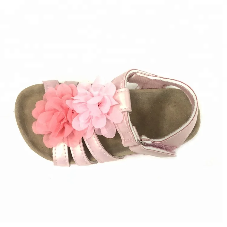 
new design comfortable children shoes little girls flower sandals 