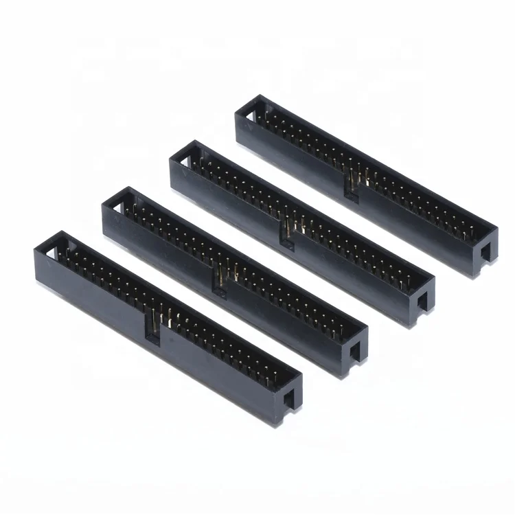 2.54mm 50 Pin Box Header PCB male Connector