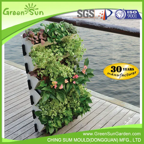 2019 GreenSun home&garden vertical garden wall planter green wall system