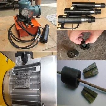 Гидравлический предварительно напряженный бетонный арматурный станок