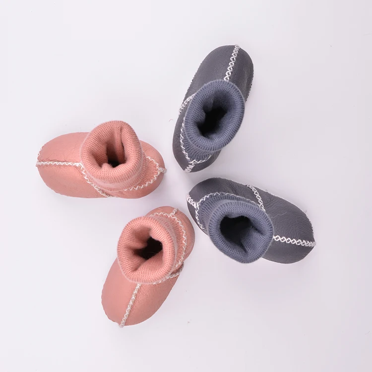 
clear jelly feet warmer infant boot shoes for autumn and winter 