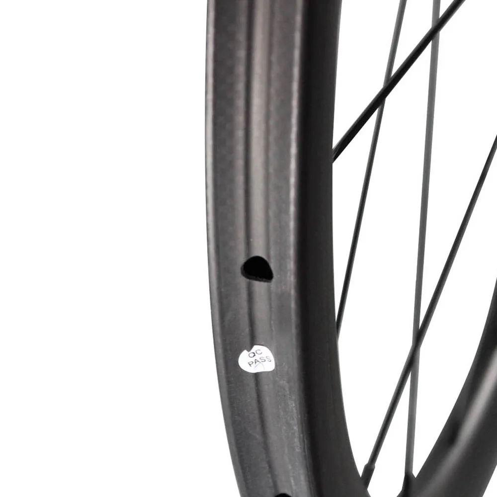 Ican Top Quality 40mm Carbon Tubular Bicycle Wheels Cyclocross Wheelset