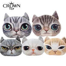 2015 new! Nordic Chair Pillow Personality Car Cushion Cover Creative Handsome Cat shape Nap pillow Cover Cute seat cushion 5236