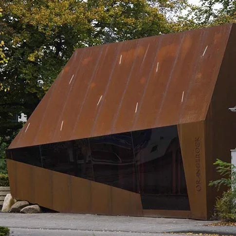 Atlanta exterior metal wall facade for building exterior wall decoration